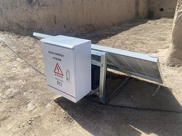 甘肅省省級文物保護單位武威滿城遺址護修繕工程拉桿位移監(jiān)測系統(tǒng)